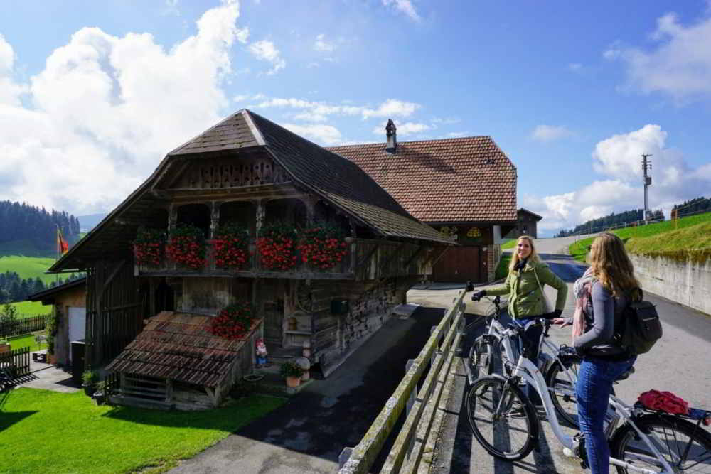 Traditionele boerderij in het Emmental Traditionele boerderij in het Emmental