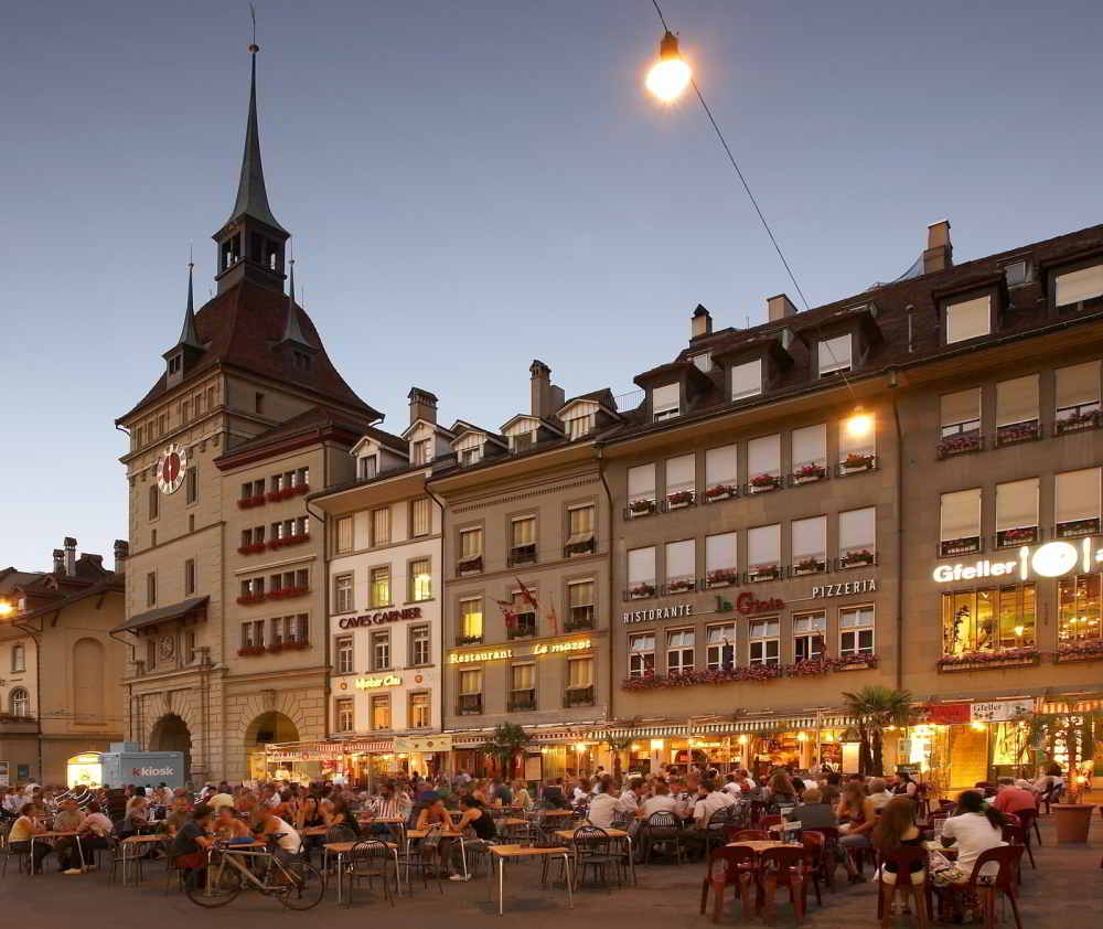 Aan terrasjes geen gebrek in Bern Aan terrasjes geen gebrek in Bern