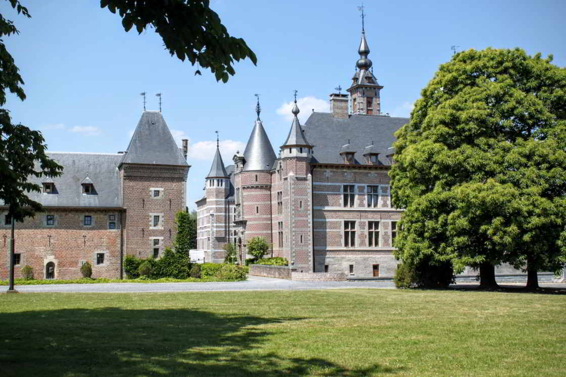 kasteel in Haspengouw een van de vele kastelen in Belgisch Limburg